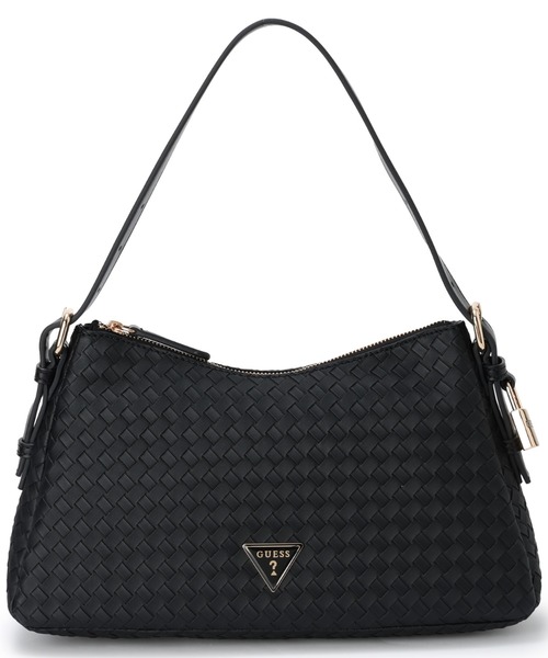 Guess（ゲス）の「ALISHA Shoulder ショルダーバッグ（ハンドバッグ・レディース・ワインレッド/ブラック/ライトベージュ・ONE SIZE）」の2枚目の写真