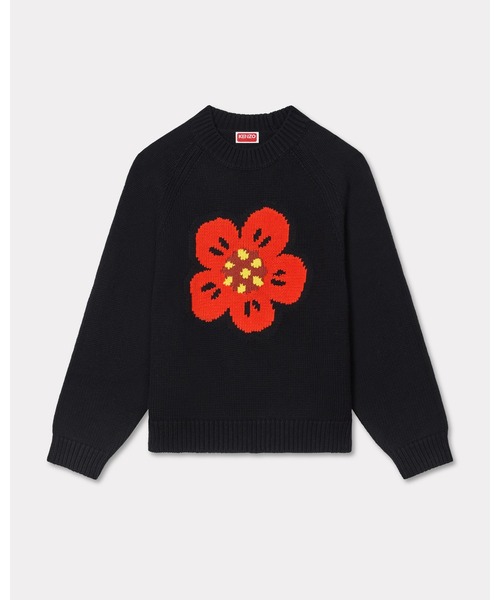 KENZO(ケンゾー)の「'Boke Flower' コットンウール ジャンパー(その他トップス・レディース・ブラック系その他5・X-SMALL/MEDIUM/SMALL)」の4枚目の写真