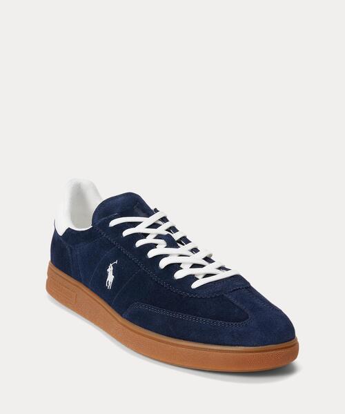 POLO RALPH LAUREN(ポロ ラルフ ローレン)の「Bedford スエード スニーカー(スニーカー・メンズ・ネイビー系1・10D/10.5D/5D/6D/7D/7.5D/8D/8.5D/9D/9.5D)」の9枚目の写真