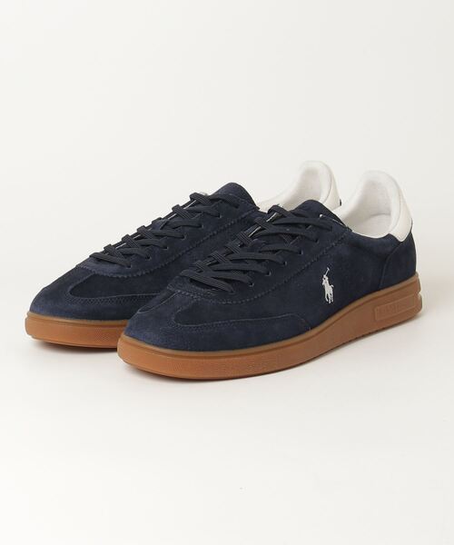 POLO RALPH LAUREN(ポロ ラルフ ローレン)の「Bedford スエード スニーカー(スニーカー・メンズ・ネイビー系1・10D/10.5D/5D/6D/7D/7.5D/8D/8.5D/9D/9.5D)」の8枚目の写真