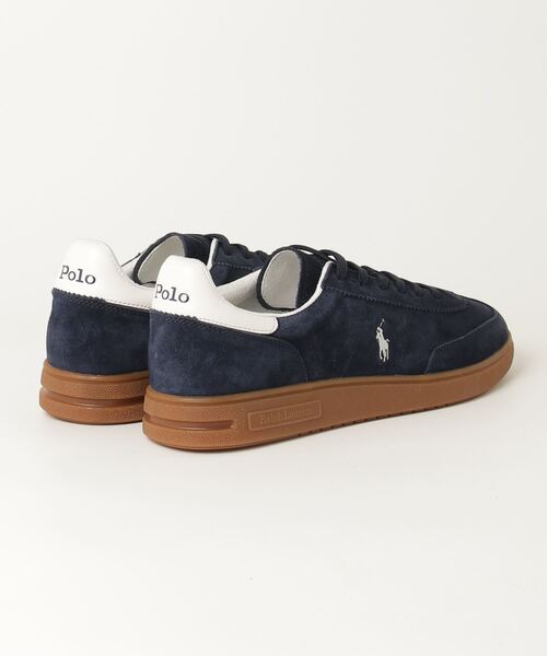 POLO RALPH LAUREN(ポロ ラルフ ローレン)の「Bedford スエード スニーカー(スニーカー・メンズ・ネイビー系1・10D/10.5D/5D/6D/7D/7.5D/8D/8.5D/9D/9.5D)」の7枚目の写真