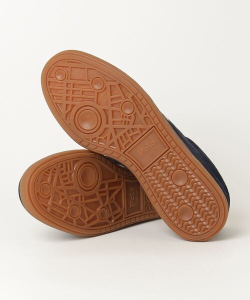 POLO RALPH LAUREN(ポロ ラルフ ローレン)の「Bedford スエード スニーカー(スニーカー・メンズ・ネイビー系1・10D/10.5D/5D/6D/7D/7.5D/8D/8.5D/9D/9.5D)」の6枚目の写真
