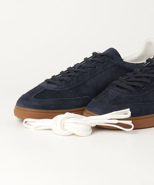 POLO RALPH LAUREN(ポロ ラルフ ローレン)の「Bedford スエード スニーカー(スニーカー・メンズ・ネイビー系1・10D/10.5D/5D/6D/7D/7.5D/8D/8.5D/9D/9.5D)」の5枚目の写真