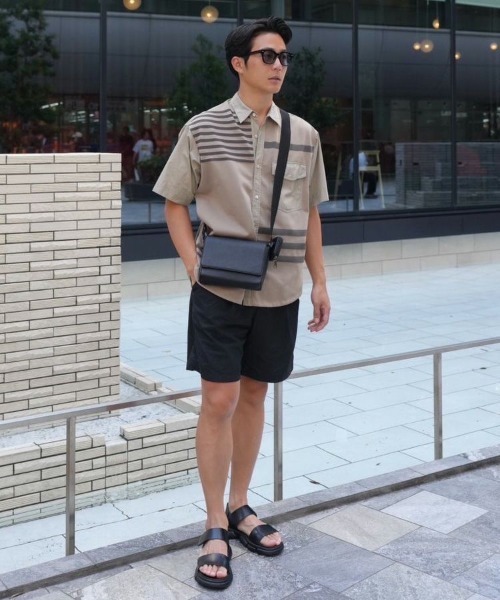 STYLISE（スタイライズ）の「【SYNQUE】Box shoulder bag / ブラック［C］（ショルダーバッグ・メンズ・ブラック・ONE）」の5枚目の写真