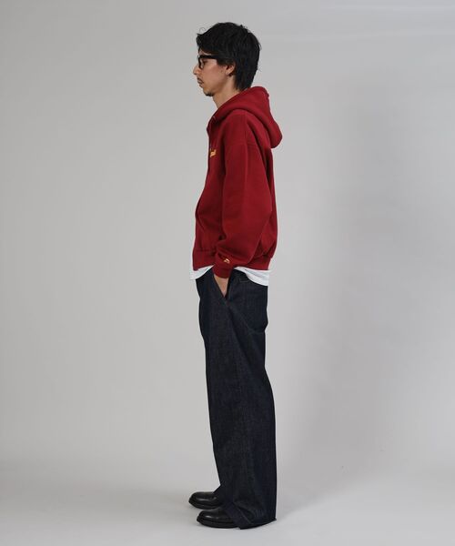 FFEIN（フェイン）】センター3D刺繍立体フードZIPパーカー / パーカー