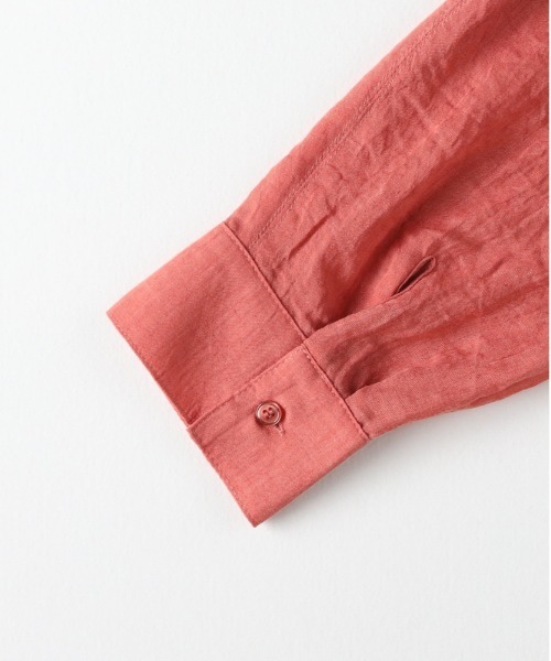 Right-on(ライトオン)の「【HONEYSUCKLE ROSE】シャンブレーシャツ(シャツ/ブラウス・レディース・オフホワイト/ダークグレー/オレンジ・L/M)」の19枚目の写真