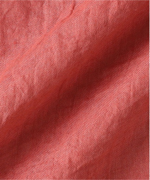 Right-on(ライトオン)の「【HONEYSUCKLE ROSE】シャンブレーシャツ(シャツ/ブラウス・レディース・オフホワイト/ダークグレー/オレンジ・L/M)」の22枚目の写真