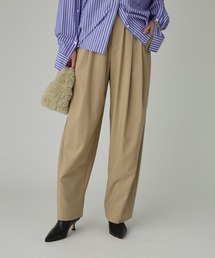 BABYLONE | T/Wストレッチトロタックパンツ(その他パンツ)