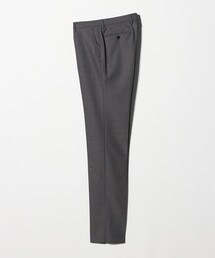 green label relaxing パンツスーツ　背抜き　濃灰　9号 green label relaxing パンツ ウォッシャブルトロ 2プリーツ 9分