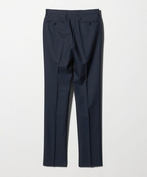 green label relaxing（グリーンレーベルリラクシング）の「GUABELLO 組織無地 MF ノープリーツ スーツパンツ（スーツパンツ・メンズ・グレー系/ネイビー・92/84/76/88/72/80）」の15枚目の写真