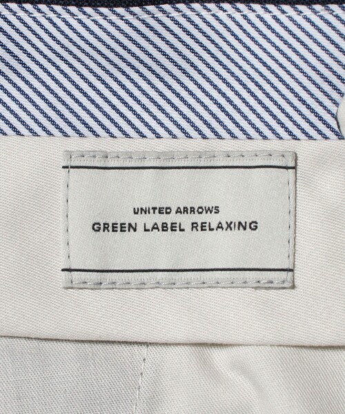 green label relaxing（グリーンレーベルリラクシング）の「GUABELLO 組織無地 MF ノープリーツ スーツパンツ（スーツパンツ・メンズ・グレー系/ネイビー・92/84/76/88/72/80）」の4枚目の写真