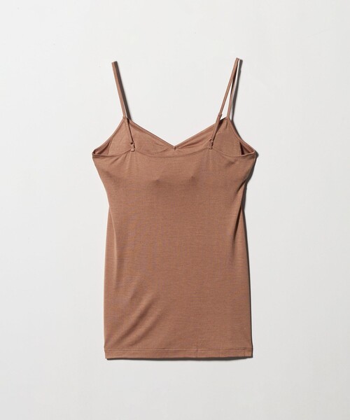 Steven Alan（スティーブンアラン）の「＜COCOONA SKINWEAR＞CAP CAMISOLE/キャミソール（キャミソール・レディース・ベージュ/ダークグレー・1）」の3枚目の写真