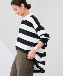 フレームワークミジンボーダーロンTスピックアンドスパン Spick & Span｜スピック アンド スパンのTシャツ/カットソー