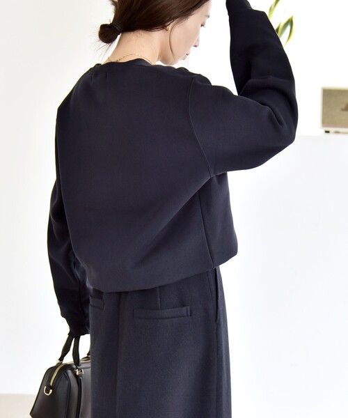 ANGE IN DISGUISE:〈手洗い可能〉デザイン ロゴ プリント スウェット