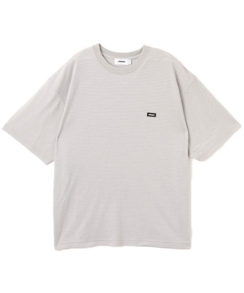 atmos(アトモス)の「atmos Merino Wool Knit Border T-Shirt / アトモス メリノウール ニット ボーダー Tシャツ(ニット/セーター・メンズ・ブラウン/グレー/ブラック・M/XL/L)」の3枚目の写真