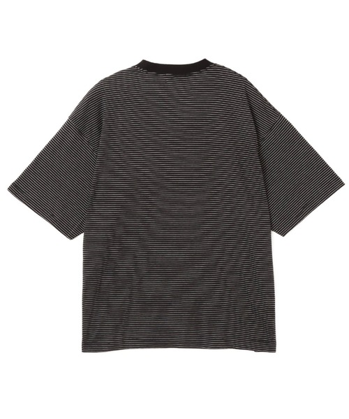 atmos(アトモス)の「atmos Merino Wool Knit Border T-Shirt / アトモス メリノウール ニット ボーダー Tシャツ(ニット/セーター・メンズ・ブラウン/グレー/ブラック・M/XL/L)」の7枚目の写真