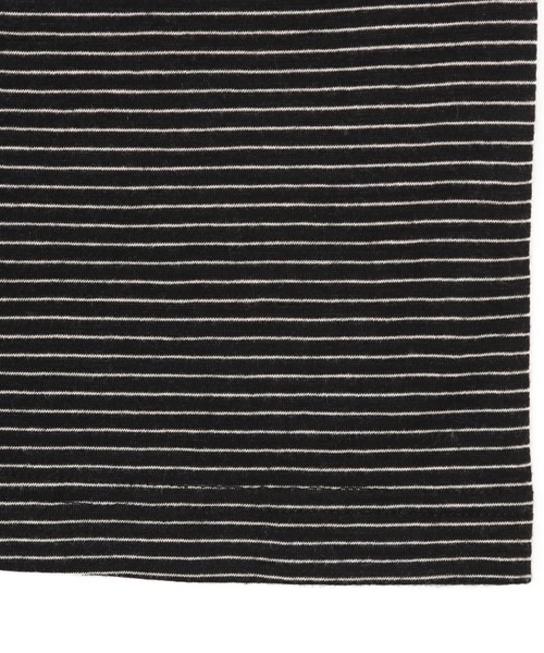 atmos(アトモス)の「atmos Merino Wool Knit Border T-Shirt / アトモス メリノウール ニット ボーダー Tシャツ(ニット/セーター・メンズ・ブラウン/グレー/ブラック・M/XL/L)」の6枚目の写真