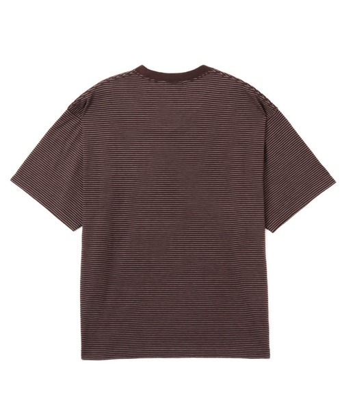 atmos(アトモス)の「atmos Merino Wool Knit Border T-Shirt / アトモス メリノウール ニット ボーダー Tシャツ(ニット/セーター・メンズ・ブラウン/グレー/ブラック・M/XL/L)」の15枚目の写真