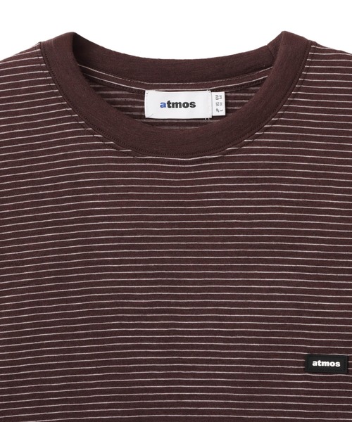 atmos(アトモス)の「atmos Merino Wool Knit Border T-Shirt / アトモス メリノウール ニット ボーダー Tシャツ(ニット/セーター・メンズ・ブラウン/グレー/ブラック・M/XL/L)」の12枚目の写真