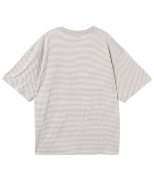 atmos(アトモス)の「atmos Merino Wool Knit Border T-Shirt / アトモス メリノウール ニット ボーダー Tシャツ(ニット/セーター・メンズ・ブラウン/グレー/ブラック・M/XL/L)」の11枚目の写真