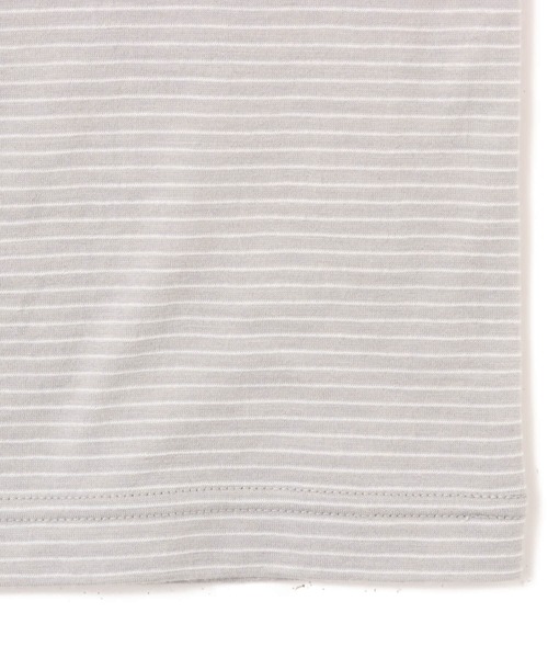 atmos(アトモス)の「atmos Merino Wool Knit Border T-Shirt / アトモス メリノウール ニット ボーダー Tシャツ(ニット/セーター・メンズ・ブラウン/グレー/ブラック・M/XL/L)」の10枚目の写真