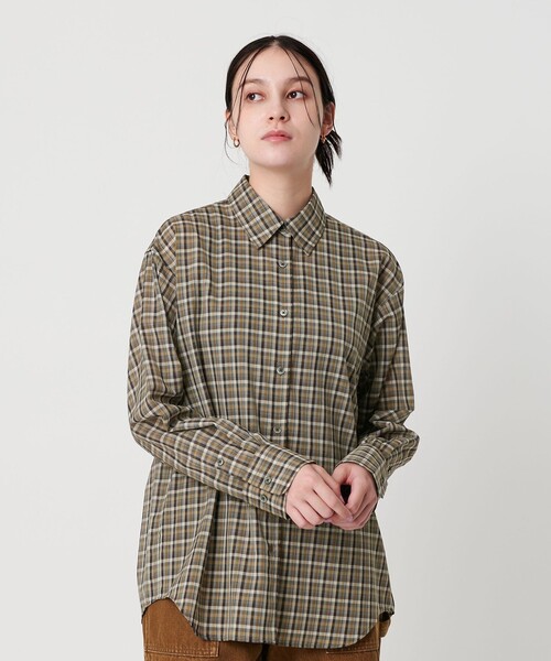 BLAMINK チェックレギュラーシャツ　36 BLAMINK チェックレギュラーシャツ 36 BLAMINK(ブラミンク)の