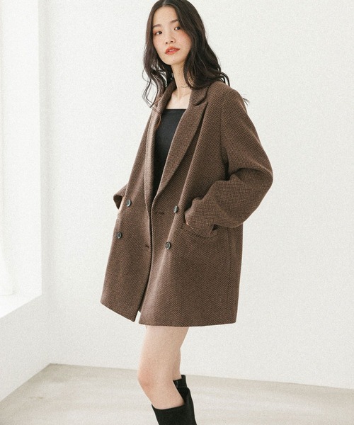 Heather(ヘザー)の「Winterラップミニスカート 589279(スカート・レディース・ブラウン系/レッド系/グレー系・S/M)」の8枚目の写真