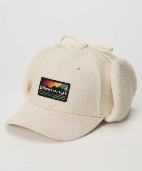 BILLABONG（ビラボン）の「BILLABONG/ビラボン キャップ TRAPPER CAP BF014-903（キャップ・レディース・グレー/アイボリー/ブラック/ブラウン・FREE）」の2枚目の写真