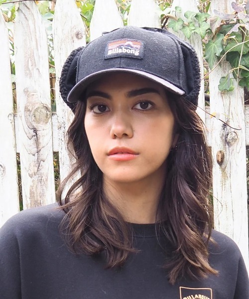 BILLABONG（ビラボン）の「BILLABONG/ビラボン キャップ TRAPPER CAP BF014-903（キャップ・レディース・グレー/アイボリー/ブラック/ブラウン・FREE）」の16枚目の写真