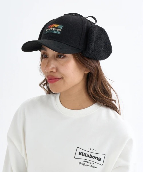 BILLABONG（ビラボン）の「BILLABONG/ビラボン キャップ TRAPPER CAP BF014-903（キャップ・レディース・グレー/アイボリー/ブラック/ブラウン・FREE）」の12枚目の写真