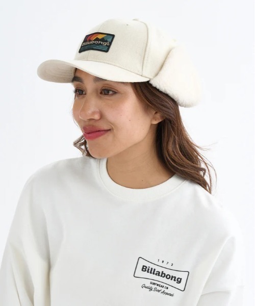 BILLABONG（ビラボン）の「BILLABONG/ビラボン キャップ TRAPPER CAP BF014-903（キャップ・レディース・グレー/アイボリー/ブラック/ブラウン・FREE）」の13枚目の写真