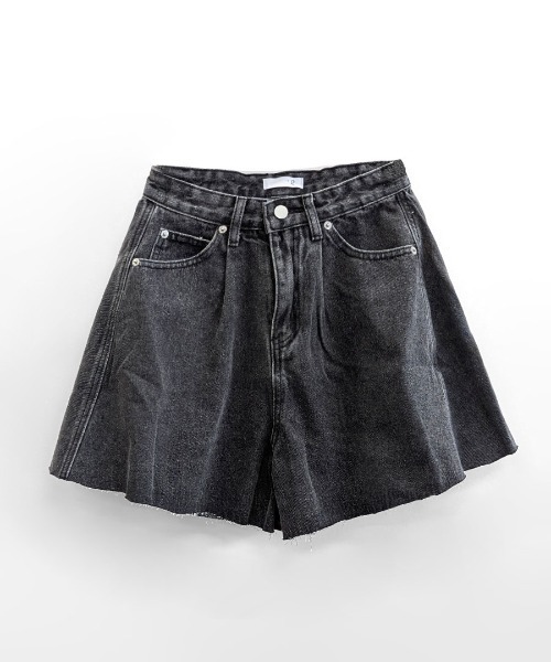 Riff(リフ)の「フレアデニムショートパンツ(デニムパンツ・レディース・ブラック/ブルー・L/M/S)」の22枚目の写真