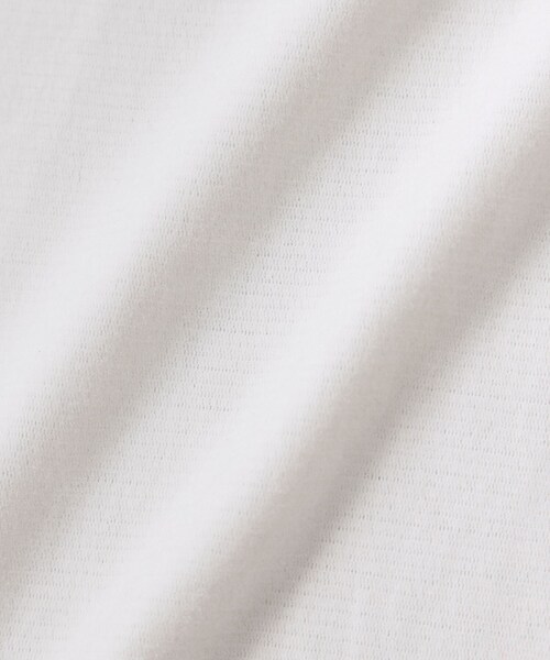 OPAQUE.CLIP(オペークドットクリップ)の「フロッキーチュールトップス【洗濯機OK】(Tシャツ/カットソー・レディース・オフホワイト/チャコールグレー/ブラック/ボルドー・38/40/42)」の12枚目の写真