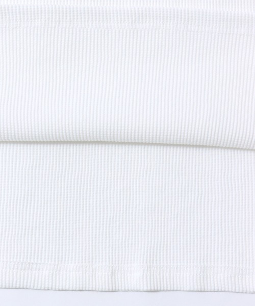 SITRY(シトリー)の「Henry Neck Thermal/ヘンリーネック サーマル ワッフル ロンT 長袖Tシャツ(Tシャツ/カットソー・メンズ・ホワイト/グレー/ブラック・LL/L/M)」の7枚目の写真