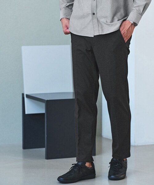 green label relaxing（グリーンレーベルリラクシング）の「【WEB限定】JUST fit ジャージ イージースラックス パンツ（その他パンツ・メンズ・ブラック/ネイビー/ダークグレー/オリーブ・S/M/L/XL）」の3枚目の写真