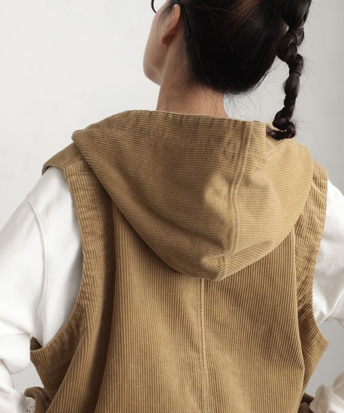 soulberry（ソウルベリー）の「おおきな栗のモンブランのベスト（ベスト・レディース・ベージュ・M/L/LL/3L/4L/5L）」の13枚目の写真