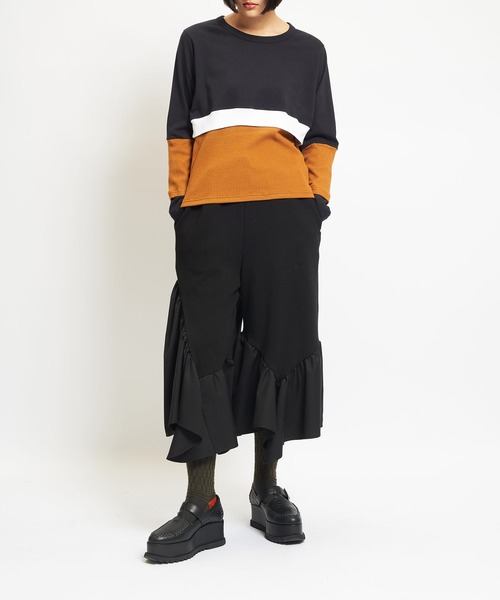 30/10裏毛 ギャザーパンツ（その他パンツ）｜gomme（ゴム）の