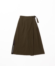 [L's]WRAPPED SKIRT NY/PU/ラップスカート 【撥水,４WAYストレッチ, UVカット】