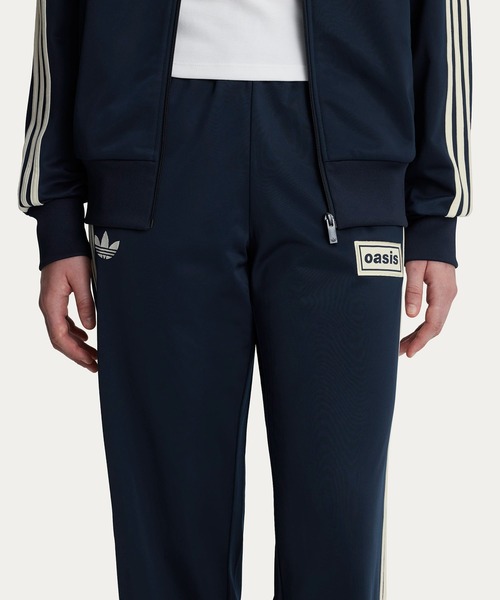 adidas oasis トラックパンツ ネイビーL adidas Originals × Oasis ツアー ファイヤーバード トラック