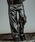 NO ID.�i�m�[�A�C�f�B�j�́u�yNO ID.�zSynthetic Leather Zip Flare Pants / �V���Z�e�B�b�N ���U�[ �W�b�v �t���A �p���c�i�X���b�N�X�j�v�b�O���[