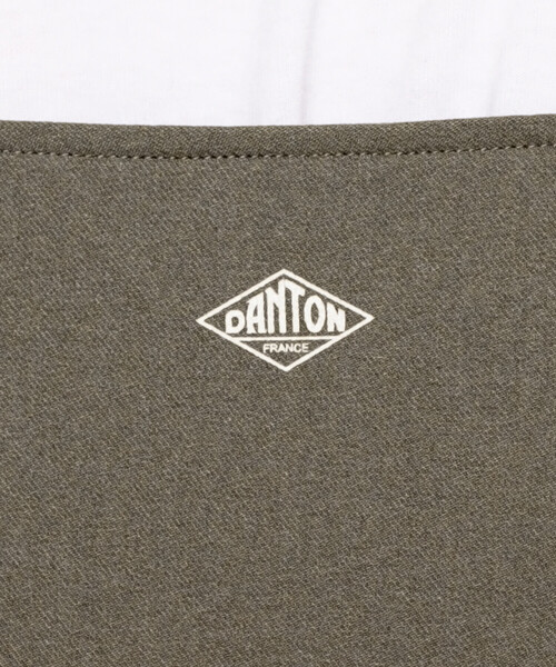 DANTON（ダントン）の「WOMEN'S POLYESTER FLANNEL OVERALLS SKIRT（スカート・レディース・ダークネイビー/グレー系その他/グレイッシュベージュ・36）」の17枚目の写真