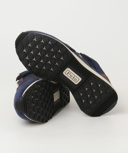 POLO RALPH LAUREN（ポロ ラルフ ローレン）の「ポロ ラルフ ローレン TRN 89 PP V2 トレイン 89 PP V2  スニーカー（スニーカー・レディース・グリーン/ネイビー・40/50/60/70）」の4枚目の写真