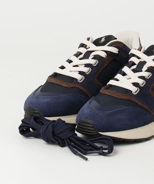 POLO RALPH LAUREN（ポロ ラルフ ローレン）の「ポロ ラルフ ローレン TRN 89 PP V2 トレイン 89 PP V2  スニーカー（スニーカー・レディース・グリーン/ネイビー・40/50/60/70）」の5枚目の写真