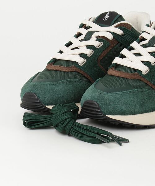 POLO RALPH LAUREN（ポロ ラルフ ローレン）の「ポロ ラルフ ローレン TRN 89 PP V2 トレイン 89 PP V2  スニーカー（スニーカー・レディース・グリーン/ネイビー・40/50/60/70）」の3枚目の写真