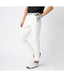 FILA GOLF フィラゴルフ ゴルフウェア ワンポイント ロゴ 吸汗速乾 UVカット ストレッチ タック入り ロングパンツ