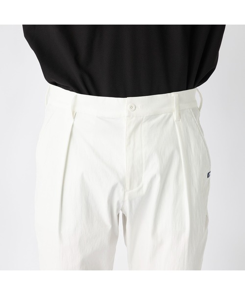 FILA GOLF(フィラゴルフ )の「FILA GOLF フィラゴルフ ゴルフウェア ワンポイント ロゴ 吸汗速乾 UVカット ストレッチ タック入り ロングパンツ(その他パンツ・メンズ・グレー/オフホワイト/ブラック・90/86/82/78)」の11枚目の写真