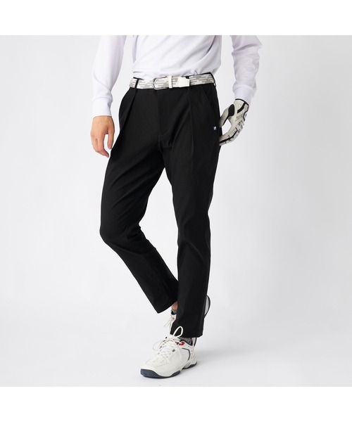FILA GOLF(フィラゴルフ )の「FILA GOLF フィラゴルフ ゴルフウェア ワンポイント ロゴ 吸汗速乾 UVカット ストレッチ タック入り ロングパンツ(その他パンツ・メンズ・グレー/オフホワイト/ブラック・90/86/82/78)」の15枚目の写真