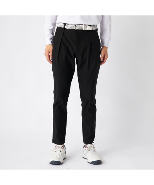 FILA GOLF(フィラゴルフ )の「FILA GOLF フィラゴルフ ゴルフウェア ワンポイント ロゴ 吸汗速乾 UVカット ストレッチ タック入り ロングパンツ(その他パンツ・メンズ・グレー/オフホワイト/ブラック・90/86/82/78)」の16枚目の写真