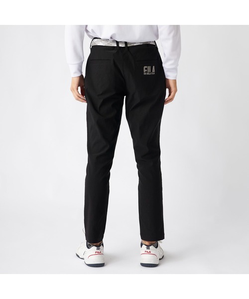 FILA GOLF(フィラゴルフ )の「FILA GOLF フィラゴルフ ゴルフウェア ワンポイント ロゴ 吸汗速乾 UVカット ストレッチ タック入り ロングパンツ(その他パンツ・メンズ・グレー/オフホワイト/ブラック・90/86/82/78)」の18枚目の写真