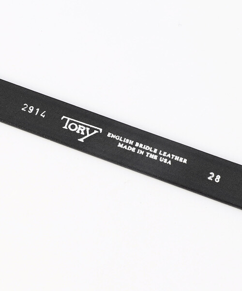 FREAK'S STORE(フリークスストア)の「TORY LEATHER/トリーレザー 1CREASEDBELT 3P SILVERBUCKLESET/クリースベルト シルバーバックルセット(ベルト・レディース・ブラック・28)」の2枚目の写真